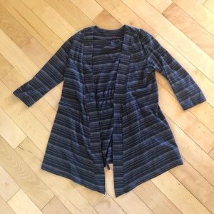 Black & Silver Cardigan